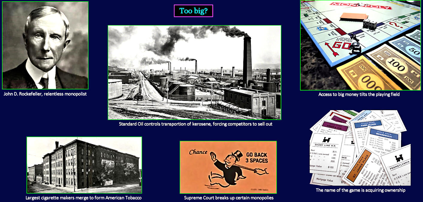 Standard Oil and tobacco breakups, 1910s